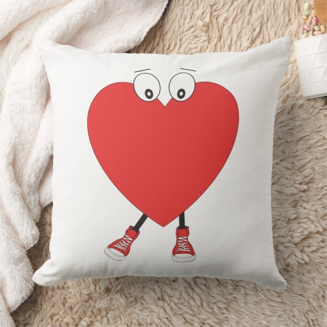 Design der Niedlichen Liebe in der Herzform Kissen (Decke)