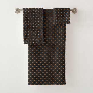 Design der Orangenschalen und Sonnenblumen-Serie 1 Badhandtuch Set