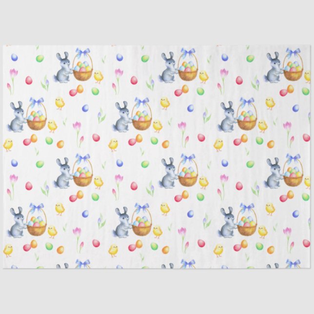 Design der Osterchicks 7 Seidenpapier (Vorderseite)