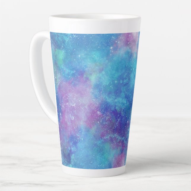 Design der Painted Galaxy Serie 3 Milchtasse (Linke Ecke)