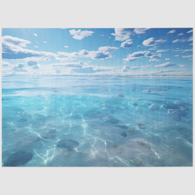 Design der Paradise Serie #1 Seidenpapier (Vorderseite)