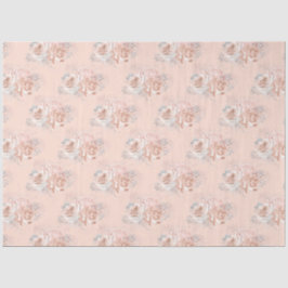 Design der Peach- und Silver-Serie 15 Seidenpapier