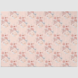 Design der Peach- und Silver-Serie 16 Seidenpapier