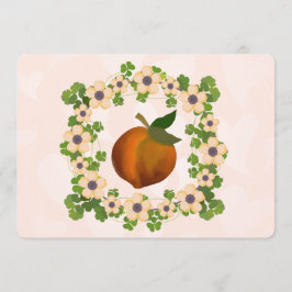 Design der Pfirsichkunst