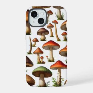 Design der Pilzkollektion iPhone 15 Hülle