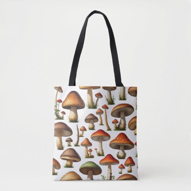 Design der Pilzkollektion Tasche (Vorderseite)