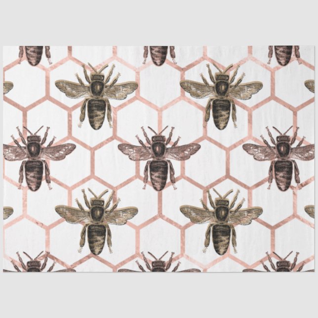 Design der Princess Bee Series 34 Seidenpapier (Vorderseite)