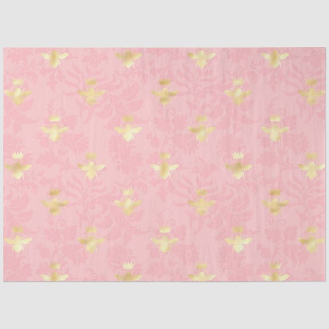 Design der Princess-Bienenreihe #4 Seidenpapier (Vorderseite)