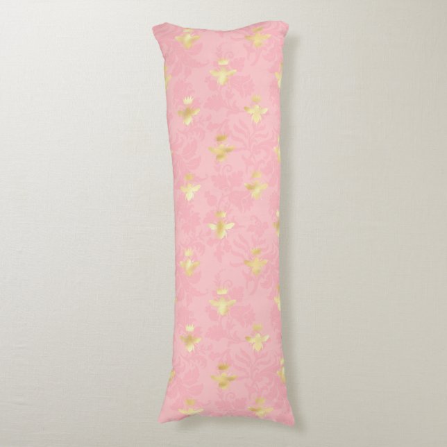 Design der Princess-Bienenreihe #4 Seitenschläferkissen (Vorderseite Vertikal)
