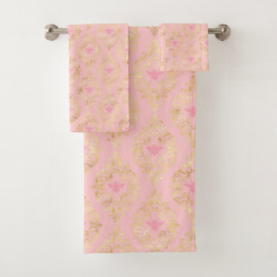 Design der Princess-Bienenreihe #5 Badhandtuch Set
