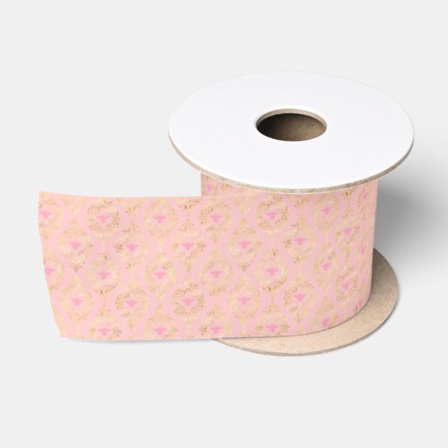 Design der Princess-Bienenreihe #5 Satinband (Spule)