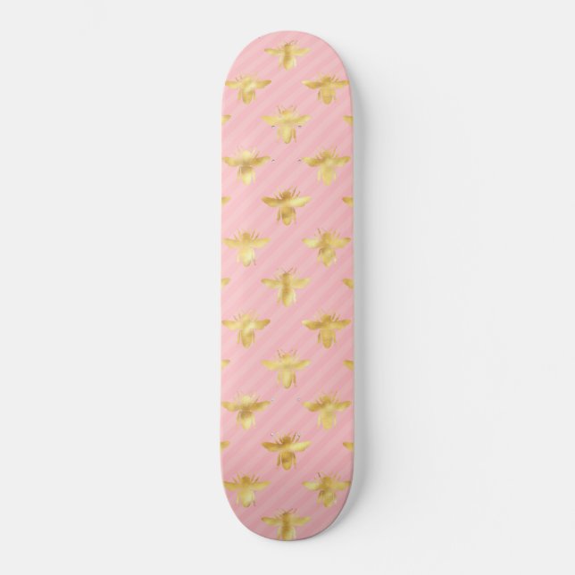 Design der Princess-Bienenreihe #7 Skateboard (Vorderseite)