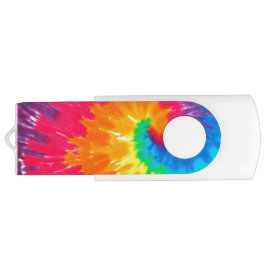 Design der psychedelischen Gefärbte Krawatte USB Stick