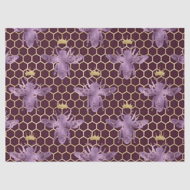 Design der Queen Bee Series 35 Seidenpapier (Vorderseite)