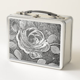 Design der Reisetasche aus Metall Brotdose