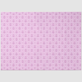 Design der rosa und blauen Wassermotorenreihe 13 Seidenpapier