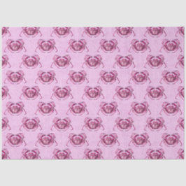 Design der rosa und blauen Wassermotorenreihe 2 Seidenpapier