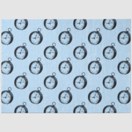 Design der rosa und blauen Wassermotorenreihe 5 Seidenpapier