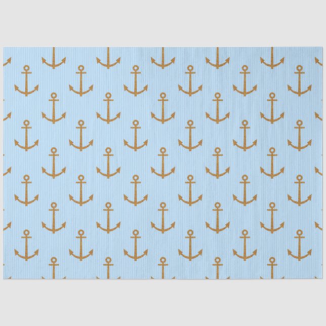 Design der rosa und blauen Wassermotorenreihe 6 Seidenpapier (Vorderseite)