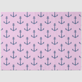 Design der rosa und blauen Wassermotorenreihe 7 Seidenpapier