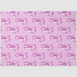 Design der rosa und blauen Wassermotorenreihe 9 Seidenpapier