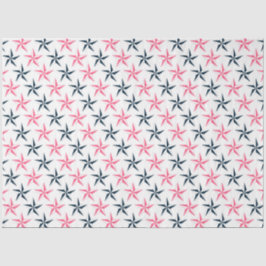 Design der rosa und schifffahrts-technischen Serie Seidenpapier