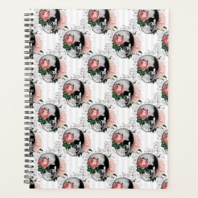 Design der rosafarbenen Blumenschäume 2 Planer (Vorderseite)