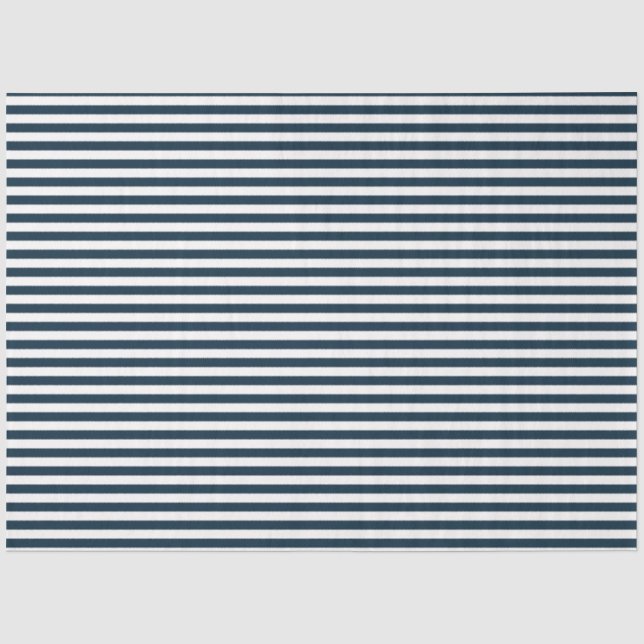 Design der roten und marinen nautischen Serie 5 Seidenpapier (Vorderseite)