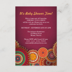Design der Rum Burst Creative Invasion Card Einladung