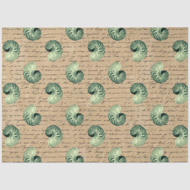 Design der Salt Witch Grimore Serie 10 Seidenpapier (Vorderseite)