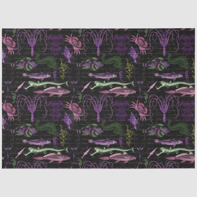 Design der Salt Witch Grimore Serie 19 Seidenpapier (Vorderseite)