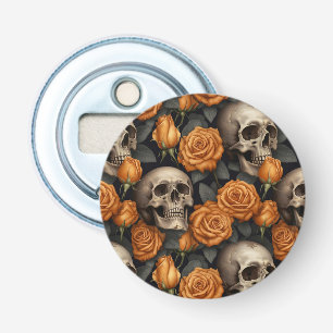 Design der Schädel- und Rose-Serie 11 Flaschenöffner