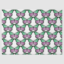 Design der Schmetterlingsserie 2 Seidenpapier