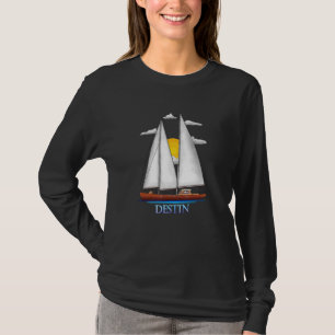 Design der Seefahrer an der Küste T-Shirt