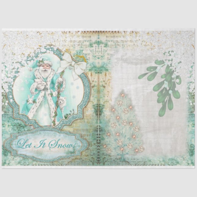 Design der Serie 1 Seidenpapier (Vorderseite)