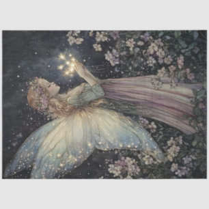 Design der Serie A Fairy Moon #12 Seidenpapier
