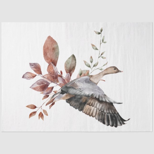 Design der Serie "Herbst" und "Blumen" 33 Seidenpapier (Vorderseite)
