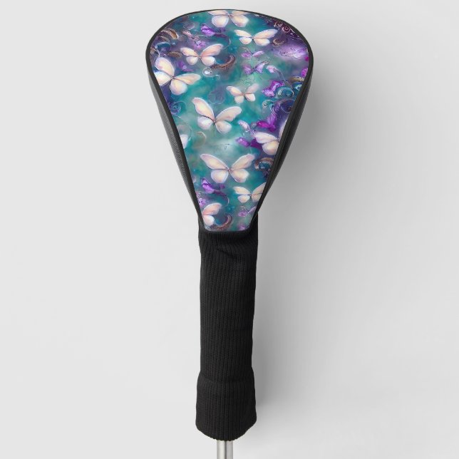 Design der Serie "Mystic Butterfly" 1 Golf Headcover (Vorderseite)