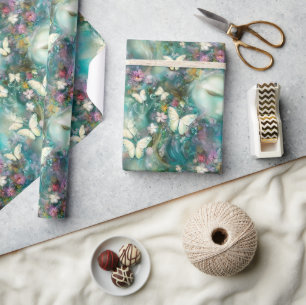 Design der Serie "Mystic Butterfly" 3 Geschenkpapier