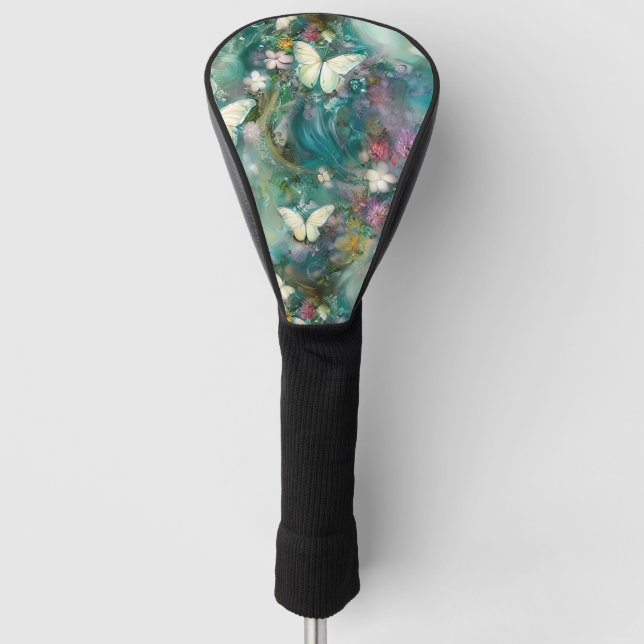 Design der Serie "Mystic Butterfly" 3 Golf Headcover (Vorderseite)