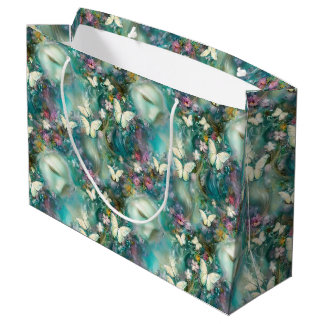 Design der Serie "Mystic Butterfly" 3 Große Geschenktüte