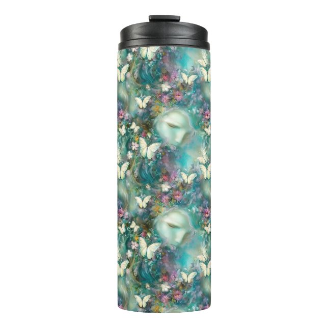 Design der Serie "Mystic Butterfly" 3 Thermosbecher (Vorderseite)