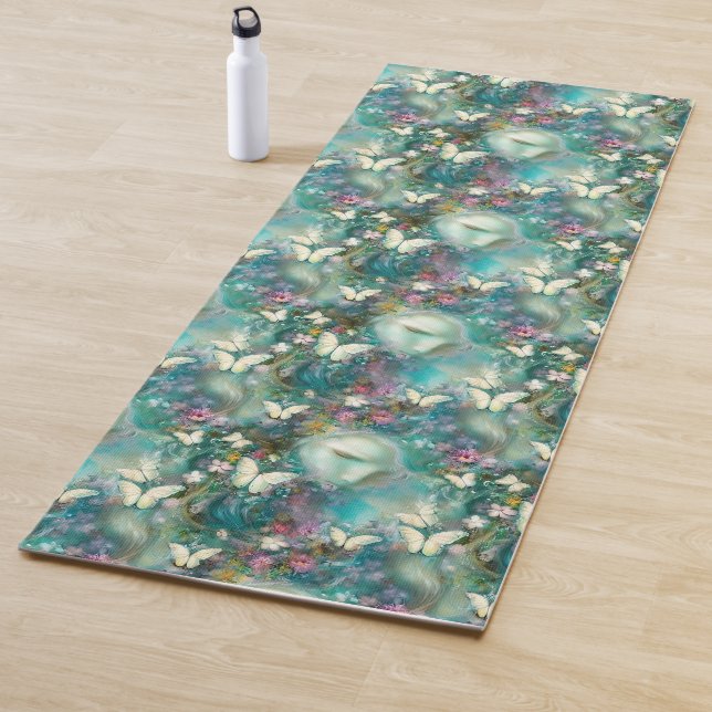 Design der Serie "Mystic Butterfly" 3 Yogamatte (Beispiel)