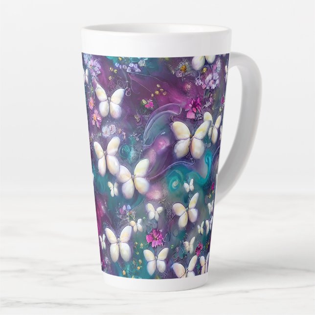 Design der Serie "Mystic Butterfly" 5 Milchtasse (Rechte Ecke)