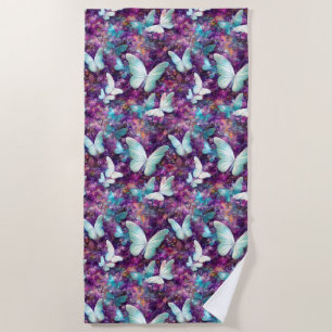 Design der Serie "Mystic Butterfly" 7 Strandtuch