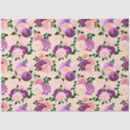 Design der Serie Peach, Pink und Lavendel 3 Seidenpapier