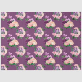 Design der Serie Peach, Pink und Lavender 6 Seidenpapier