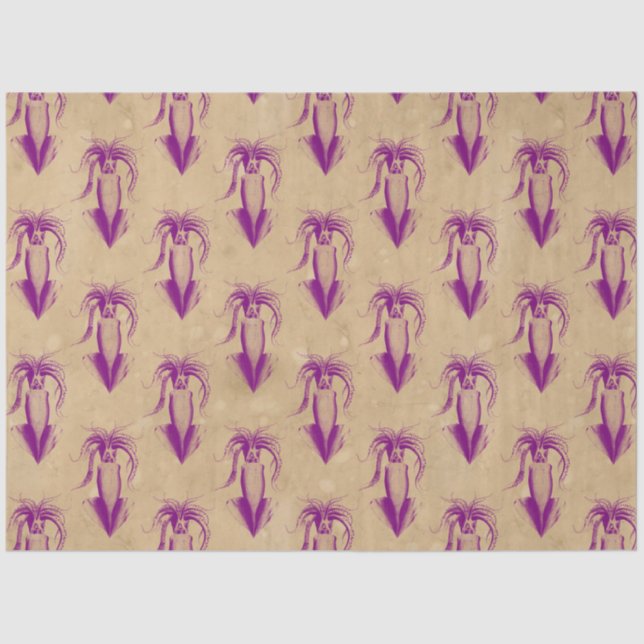 Design der Serie Salt Hexe Grimore 7 Seidenpapier (Vorderseite)