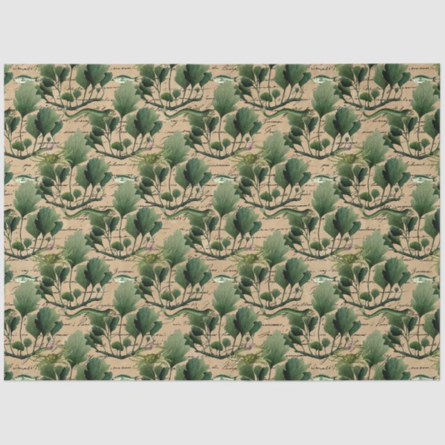 Design der Serie Salt Witch Grimore 11 Seidenpapier (Vorderseite)