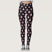 Design der Serie "Tender Flamingo" 3 Leggings